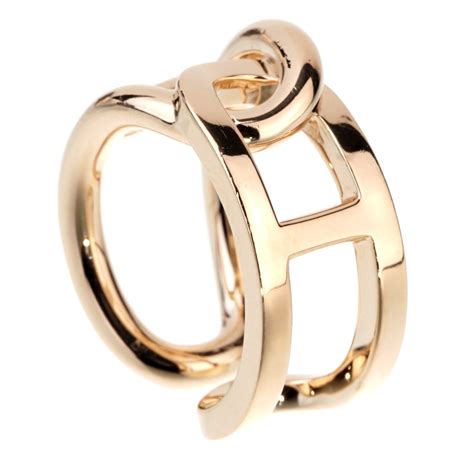 hermes ring gold|authentic hermes rings.